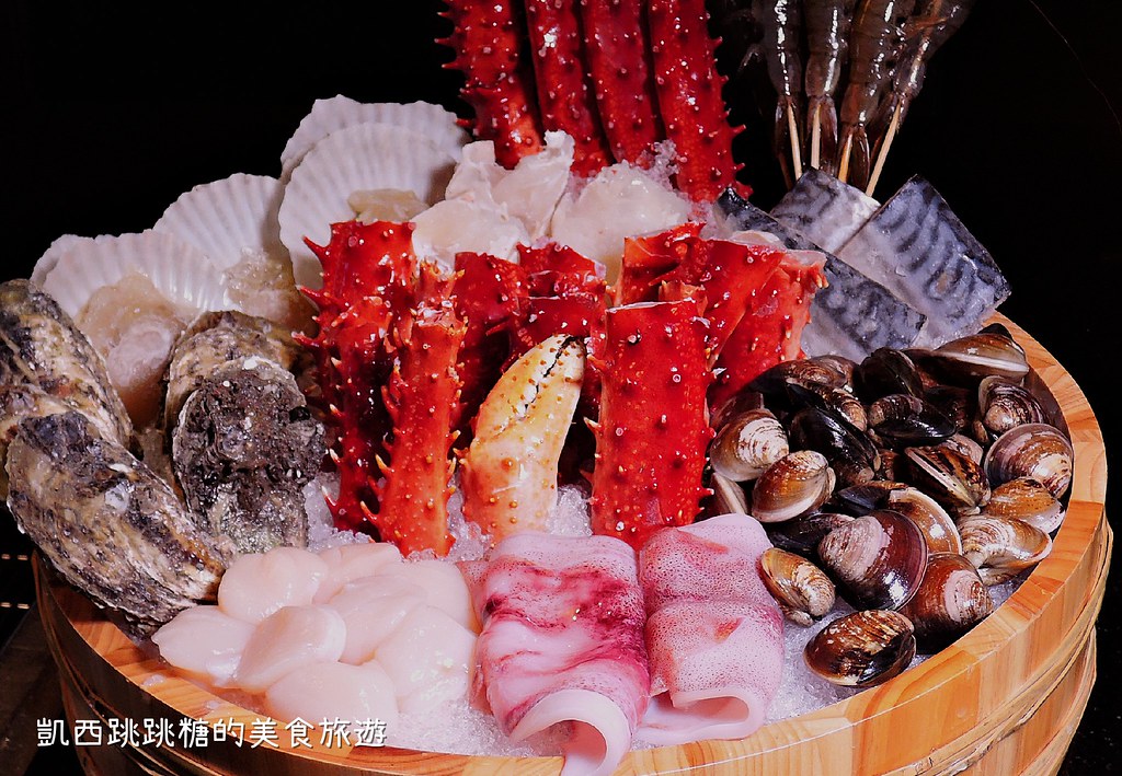 中山區 蟹宴日式頂級帝王蟹燒烤鍋物001